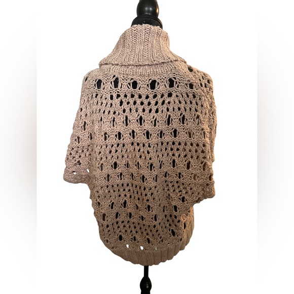 JLo Jennifer Lopez Cowl Neck Sweater | Dusty Rose & Gold Sparkle | Size XL - Picture 3 of 9